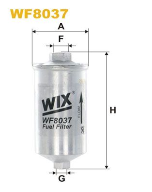 WIX FILTERS Топливный фильтр WF8037